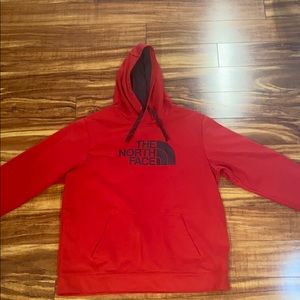 North face Red Hoodie Men’s Size XL
